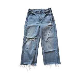 Copied - Extra High-Rise Wide Leg Medium Wash Jeans Women's Size 10P